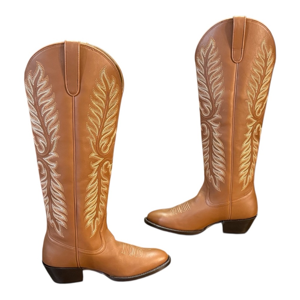 ARIAT BELLE STRETCHFIT TALL WESTERN BOOTS ROUND TOE WOMEN’S SIZE 8.5 - Picture 5 of 10